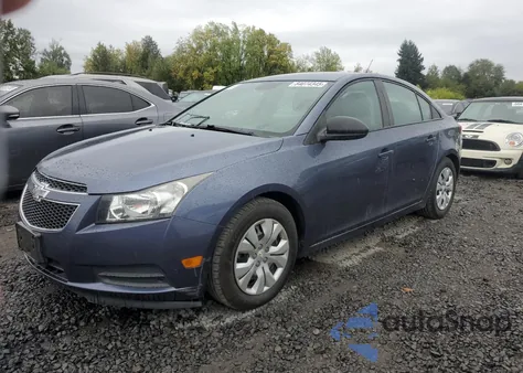 2014 Chevrolet Cruze Ls из США, поврежденный, VIN 1G1PA5SG0E7167503